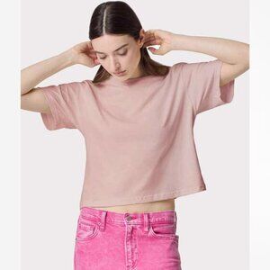 American Apparel 102AM Women's Fine Jersey Boxy Tee NEW
